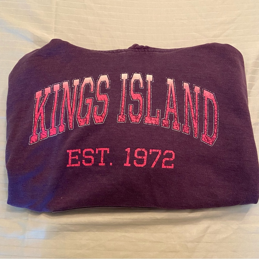 Kings Island Purple Hoodie Women’s Medium M